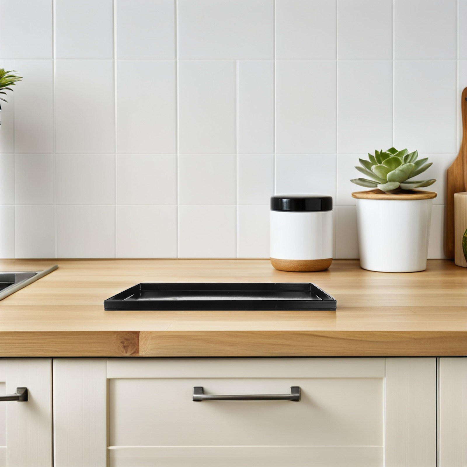 Commercial Kitchen Oven - Enamel Baking Tray Large Rectangular Oven