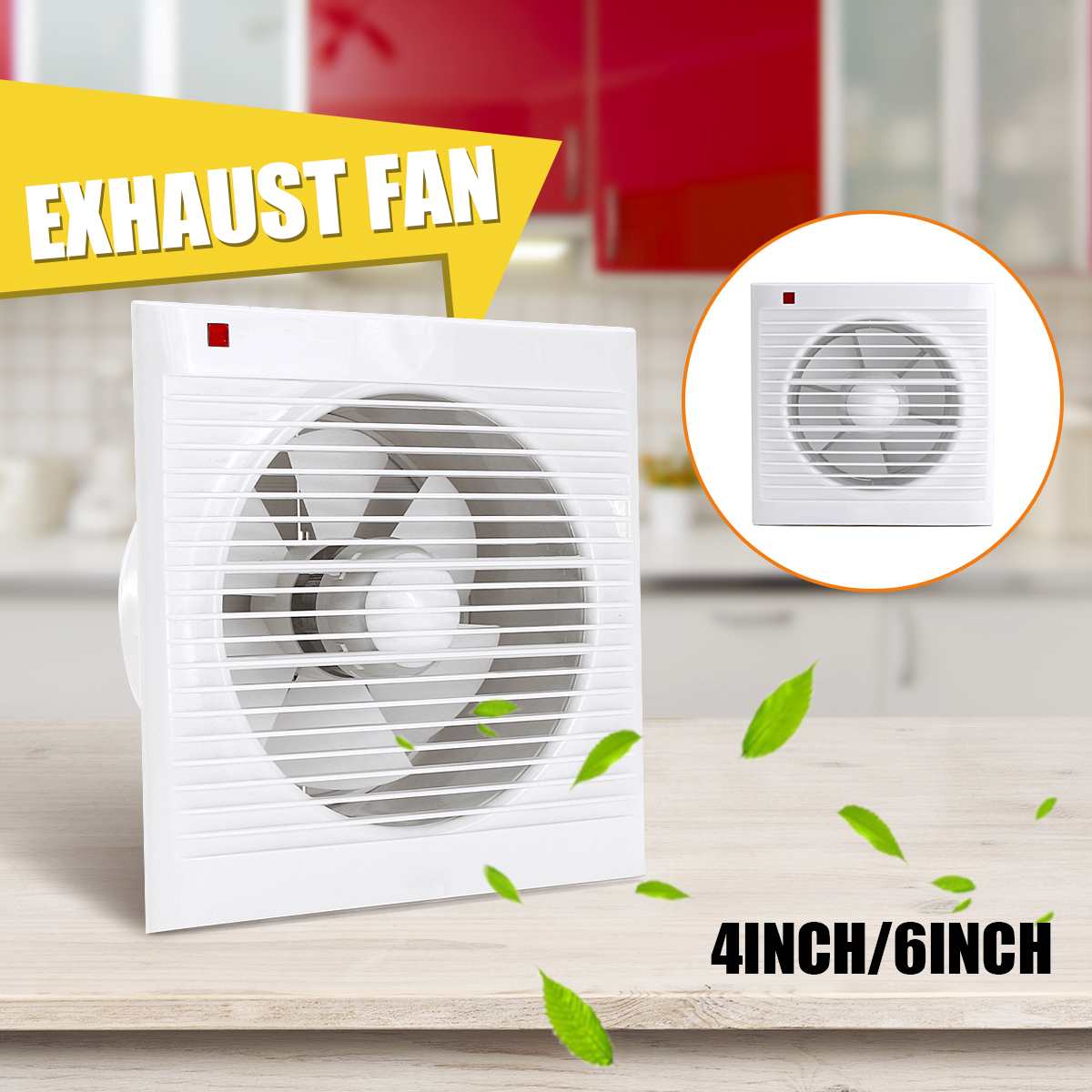 Commercial Kitchen Exhaust - 4 Inch 6 Inch 8 Inch