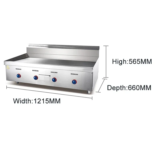 Gas Flat Griddle Commercial Re - Commercial Kitchen Griddle ulasan dan harga