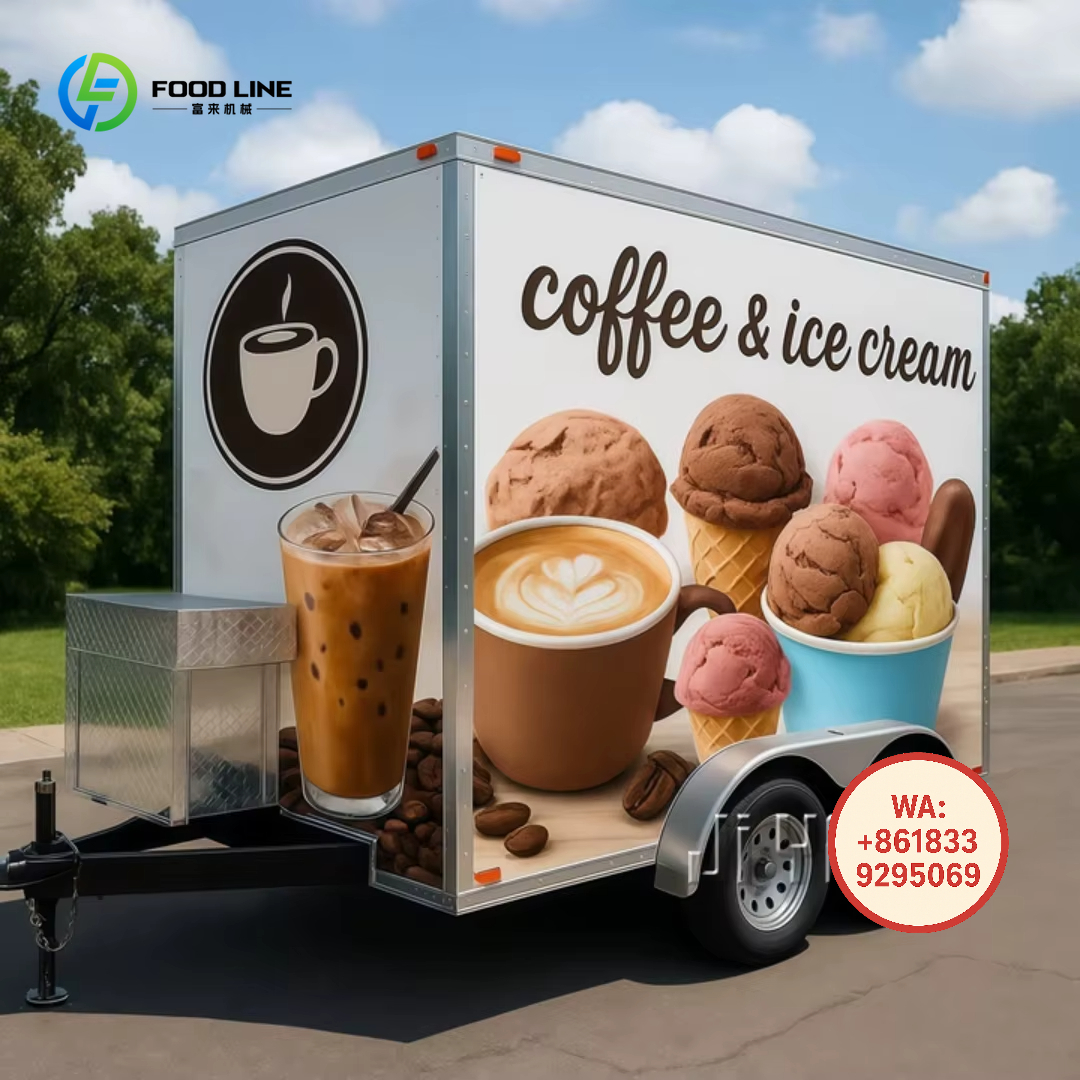 Mini Food Trailer Small Snack  - Commercial Kitchen Layout ulasan dan harga