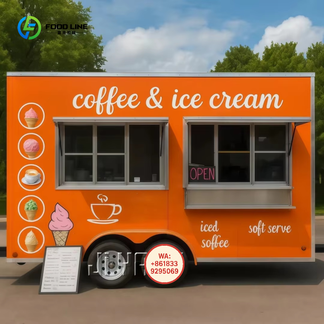 Mini Food Trailer Small Snack  - Commercial Kitchen Layout ulasan dan harga