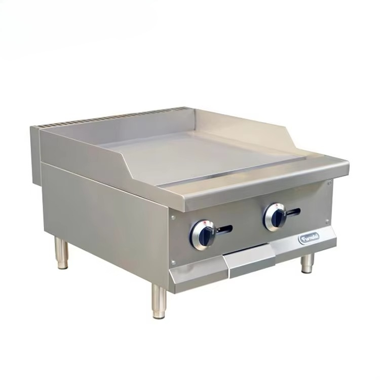 24'' Flat Griddle Gas Hamburge - Commercial Kitchen Griddle ulasan dan harga