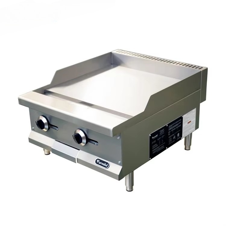 24'' Flat Griddle Gas Hamburge - Commercial Kitchen Griddle ulasan dan harga