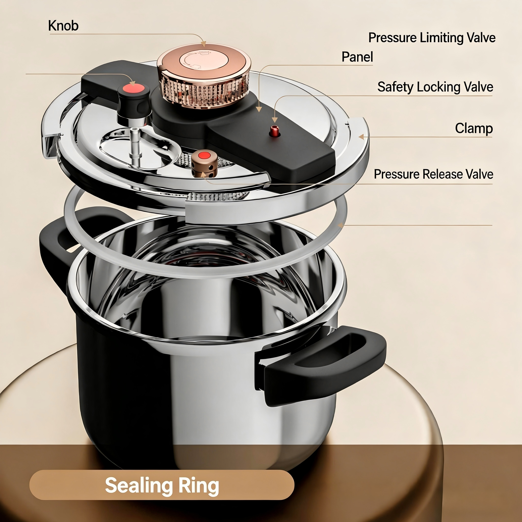 80KPA Pressure Cooker 304 Stai - Induction Cooker Commercial ulasan dan harga