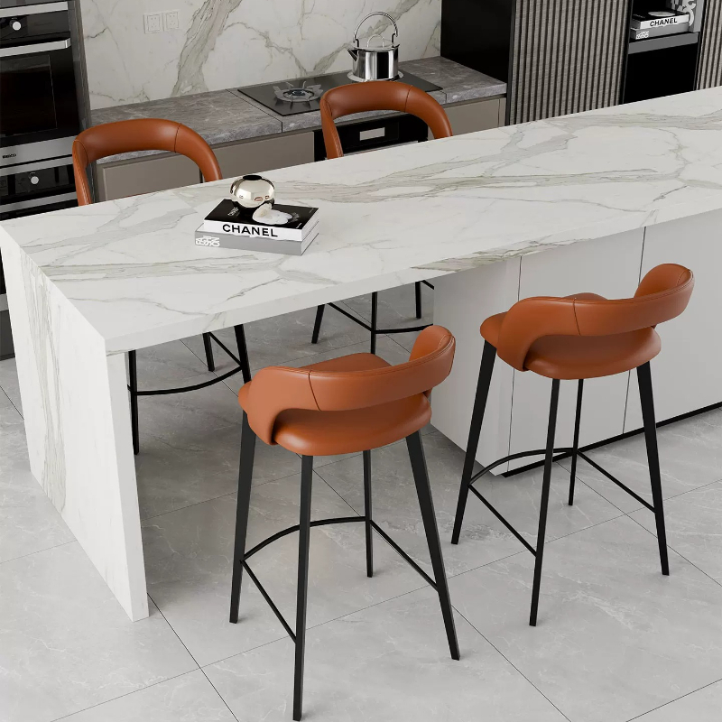 Light Luxury Nappa Leather Bar - Commercial Kitchen Lighting Design ulasan dan harga