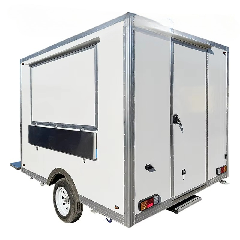 Mobile Snack Food Truck With F - Commercial Kitchen Griddle ulasan dan harga