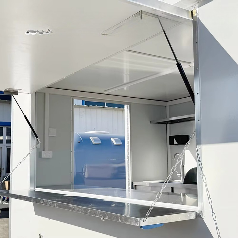 Mobile Snack Food Truck With F - Commercial Kitchen Griddle ulasan dan harga
