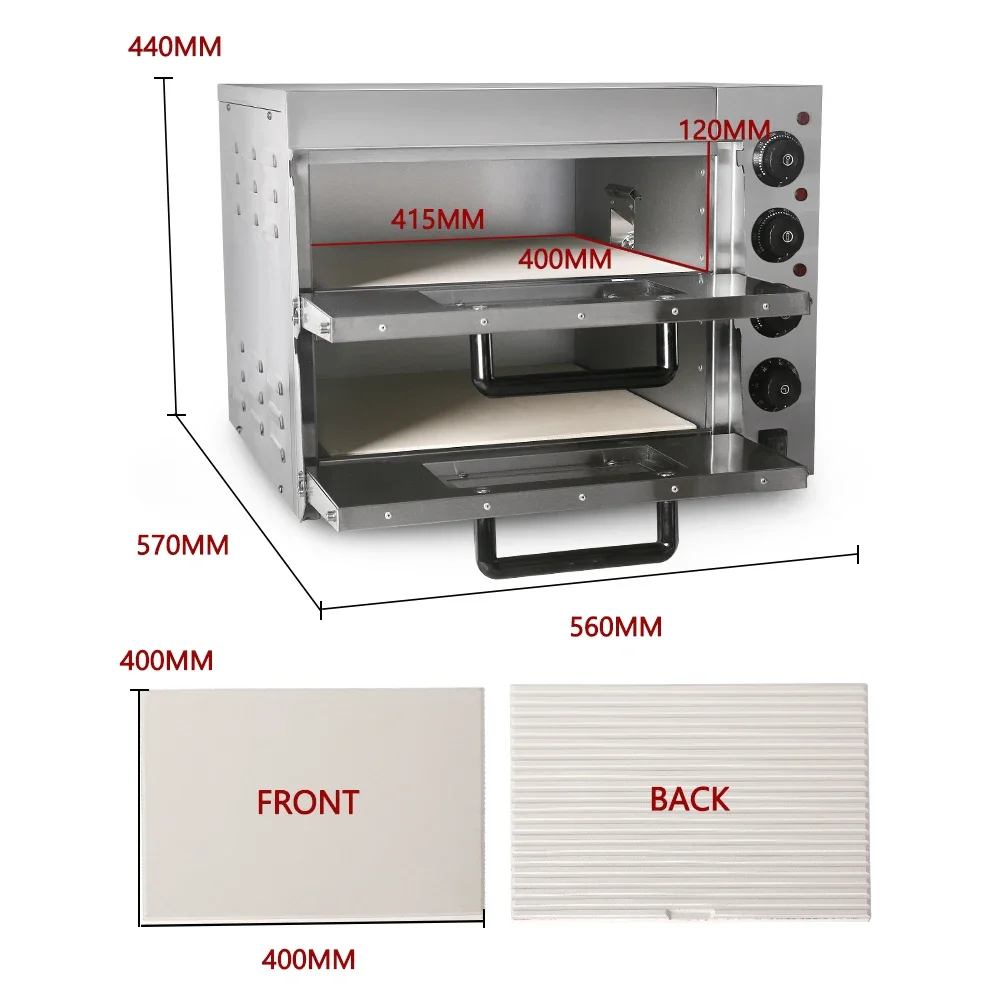 HomeWise Commercial Double Lay - Commercial Kitchen Oven ulasan dan harga