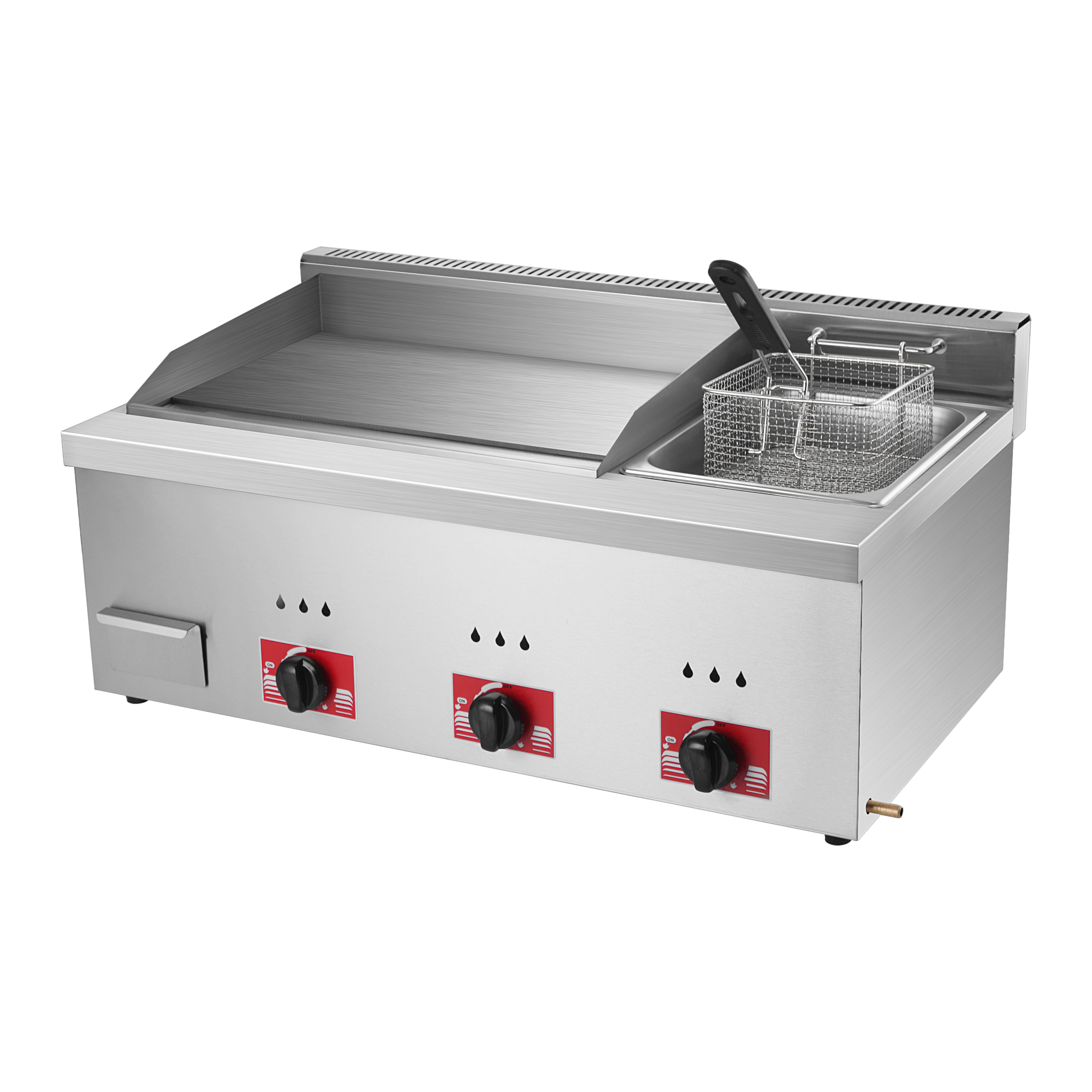 High Efficiency Gas Griddle an - Commercial Kitchen Griddle ulasan dan harga