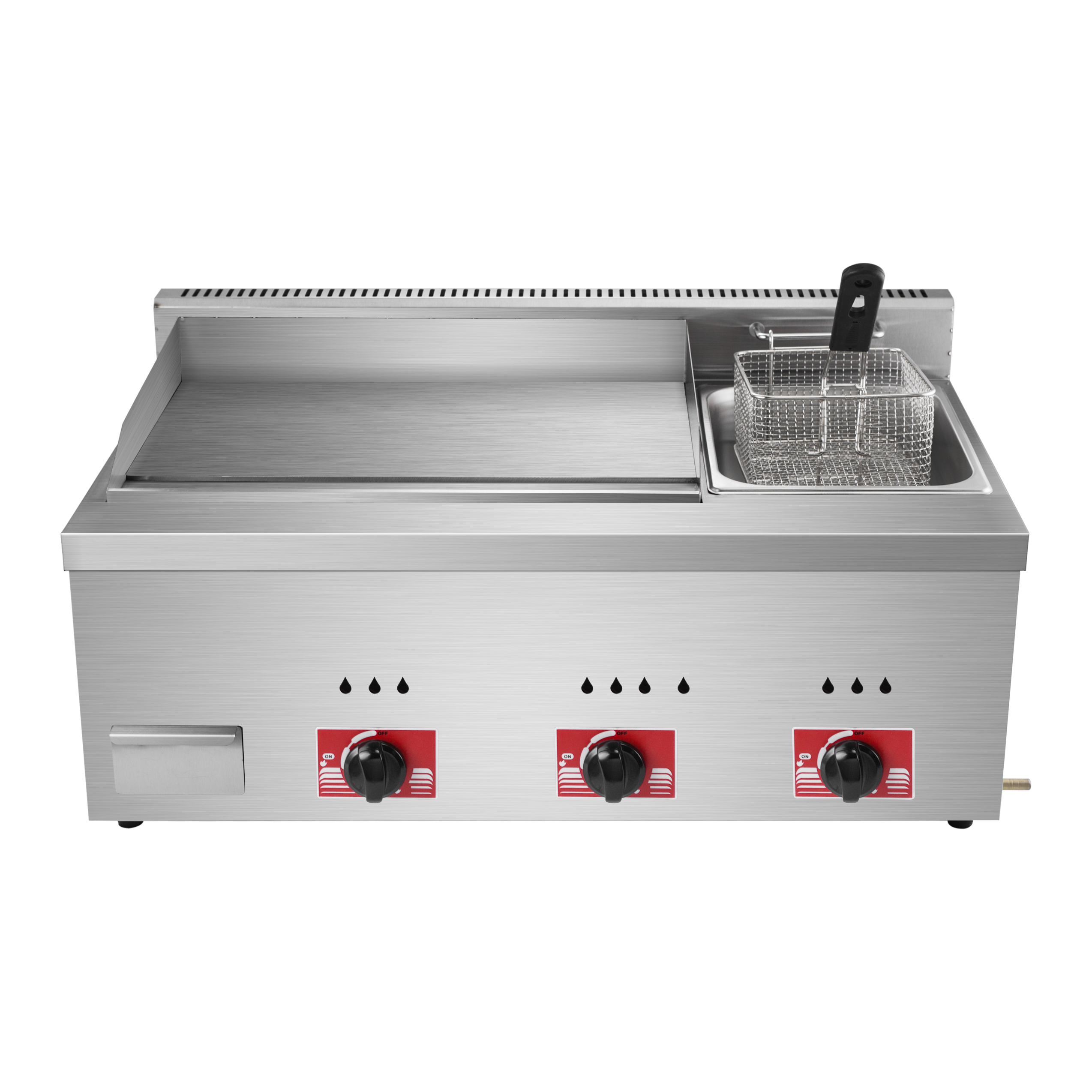 High Efficiency Gas Griddle an - Commercial Kitchen Griddle ulasan dan harga