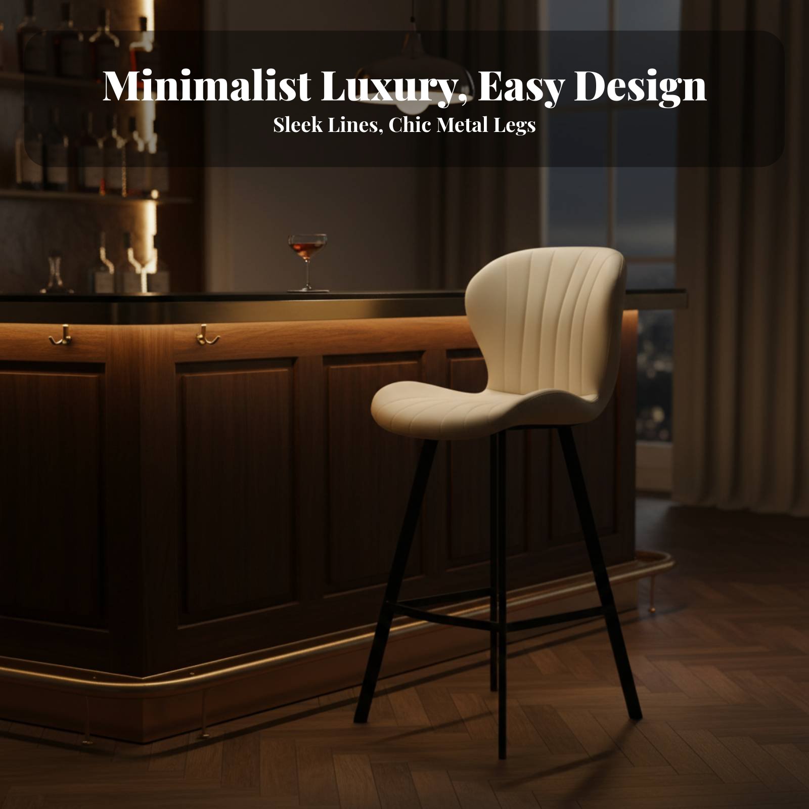 Upholstered Highrear Stool Lig - Commercial Kitchen Lighting Design ulasan dan harga