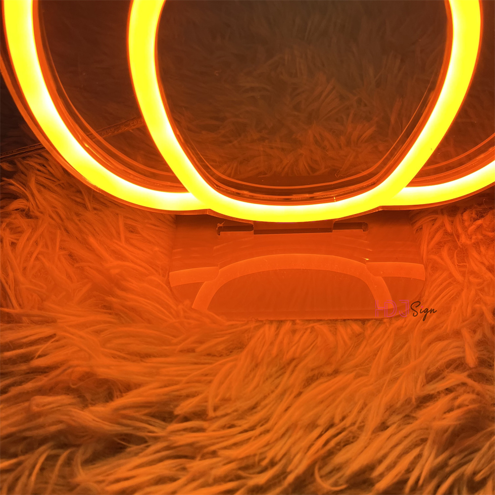 Pumpkin Design LED Neon Night  - Commercial Kitchen Lighting Design ulasan dan harga