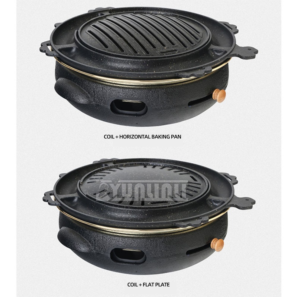 Household Grill Churrasco Char - Commercial Kitchen Griddle ulasan dan harga