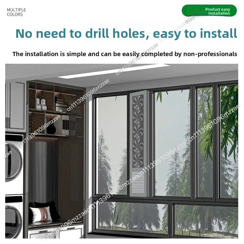 Window Ventilation Fan No Punc - Commercial Kitchen Exhaust ulasan dan harga
