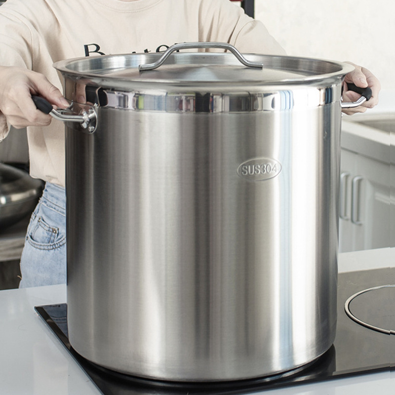 Soup Pot 304 Stainless Steel B - Induction Cooker Commercial ulasan dan harga