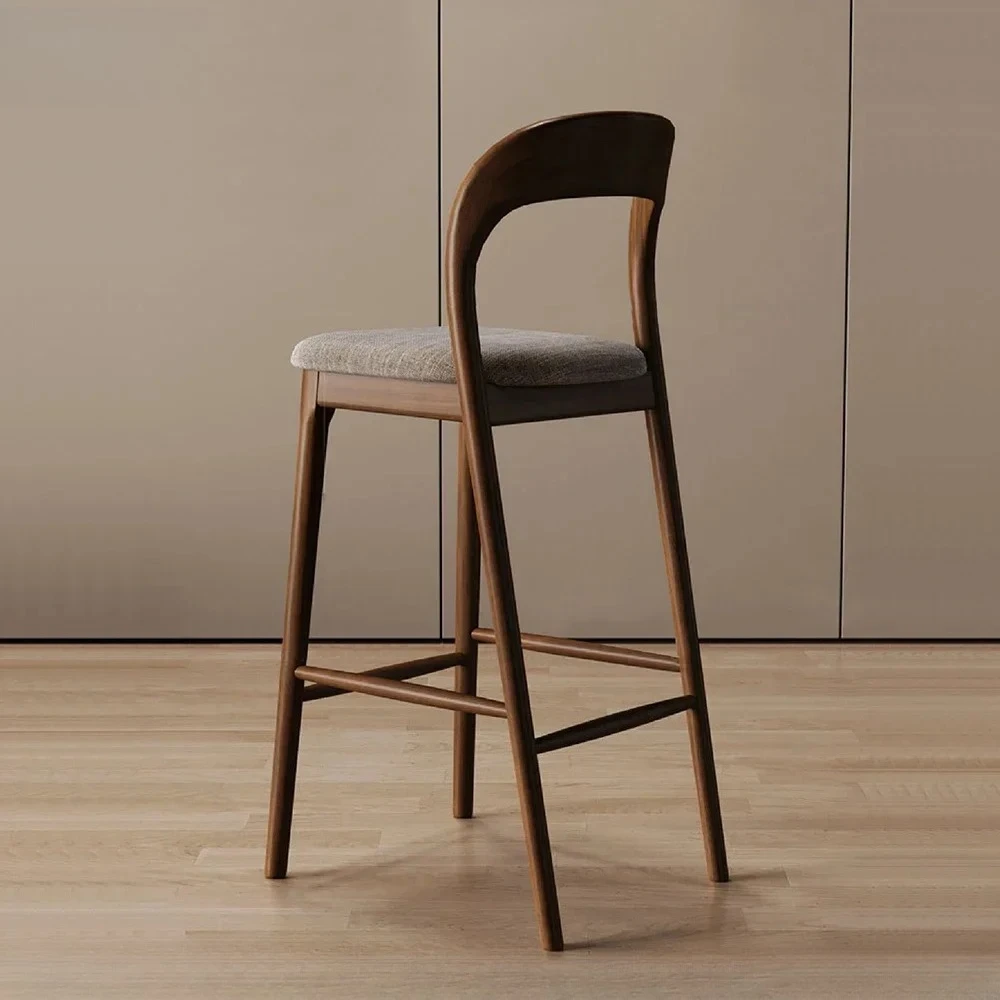 Kitchen Solid Wood Bar Chairs  - Commercial Kitchen Lighting Design ulasan dan harga