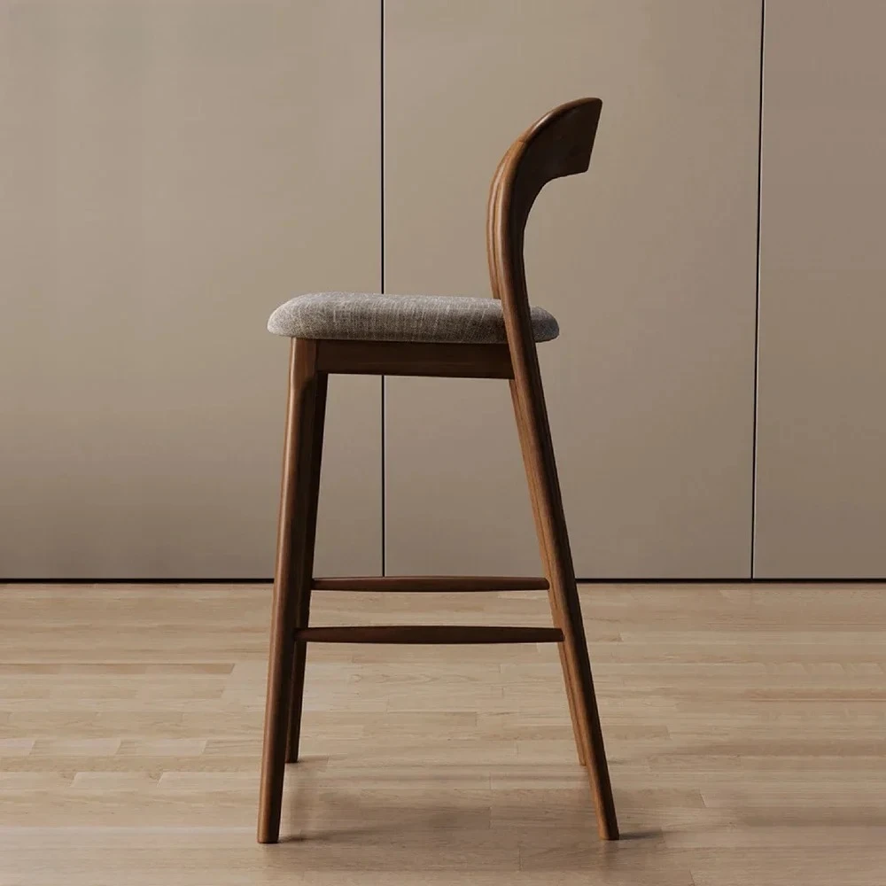 Kitchen Solid Wood Bar Chairs  - Commercial Kitchen Lighting Design ulasan dan harga