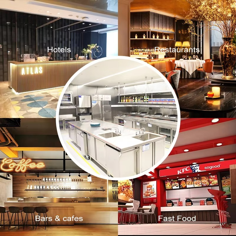 Fast food restaurant equipment - Commercial Kitchen Layout ulasan dan harga