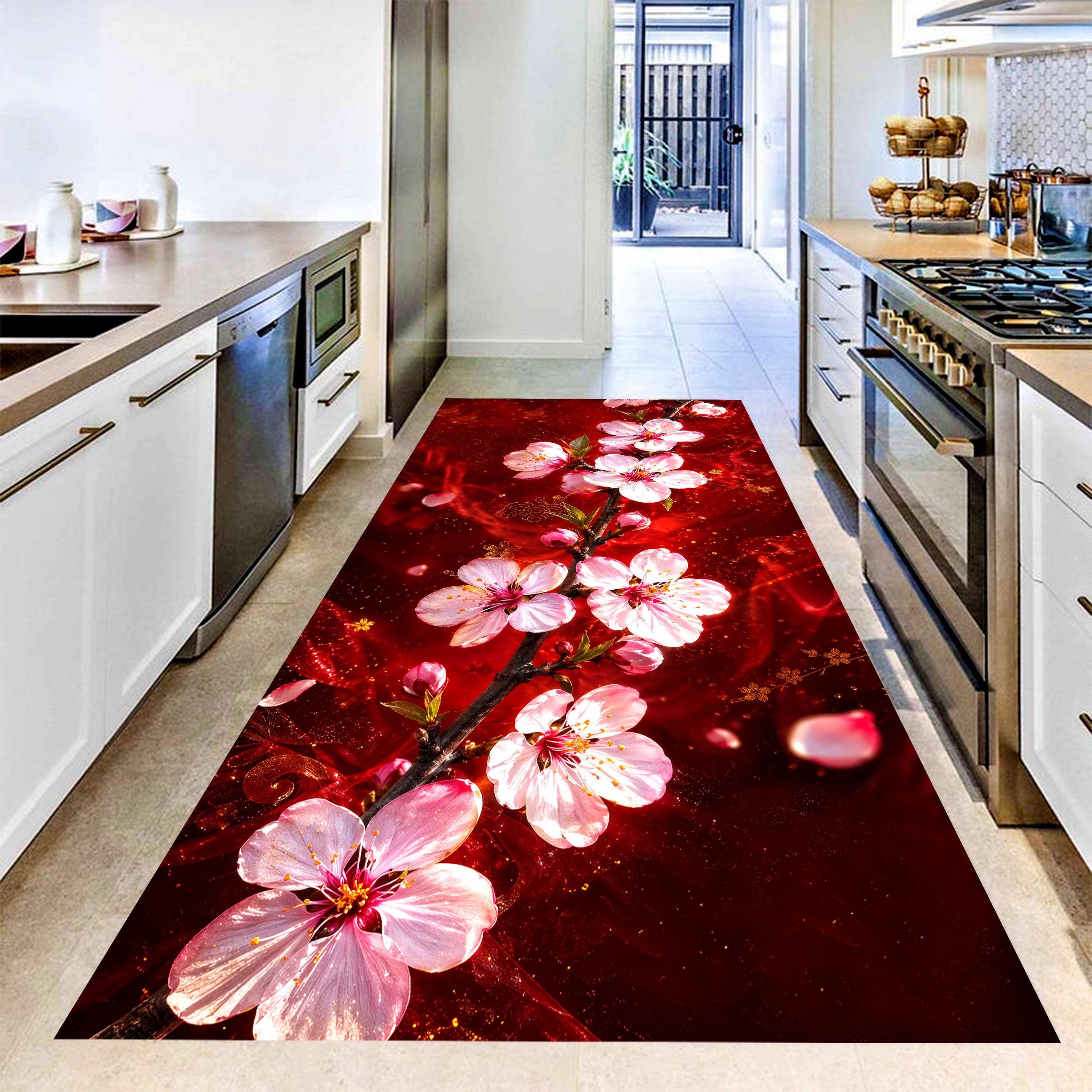 Oil Painting Pink Petal Floral - Commercial Kitchen Layout ulasan dan harga