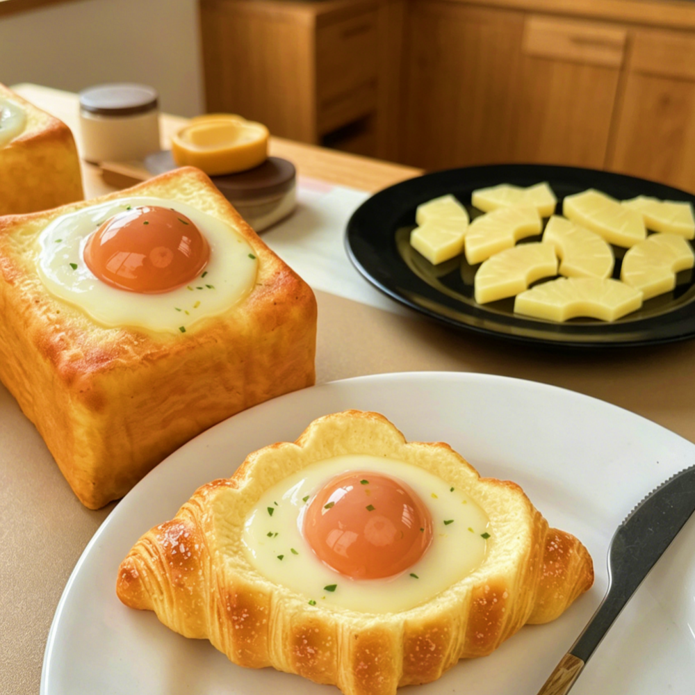 Realistic Egg Toast & Croissan - Commercial Kitchen Layout ulasan dan harga