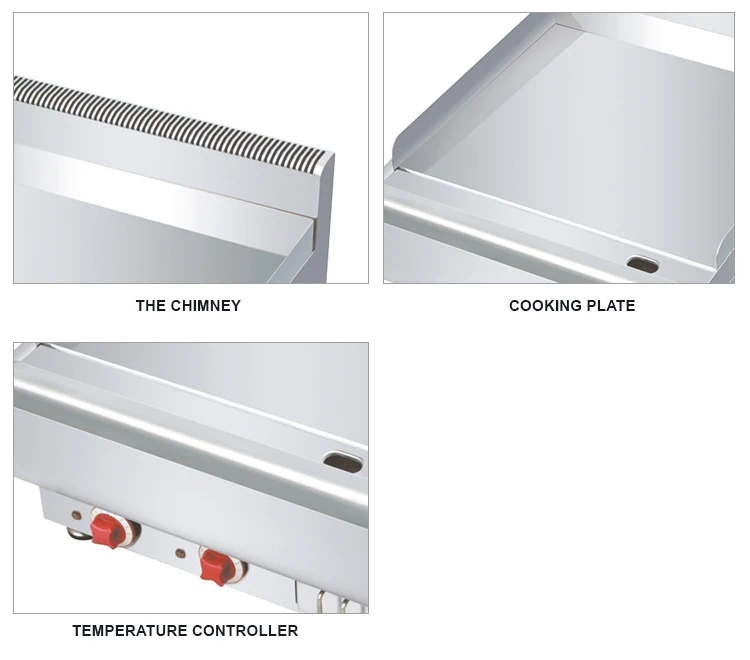 Commercial 220V Countertop Fla - Commercial Kitchen Griddle ulasan dan harga