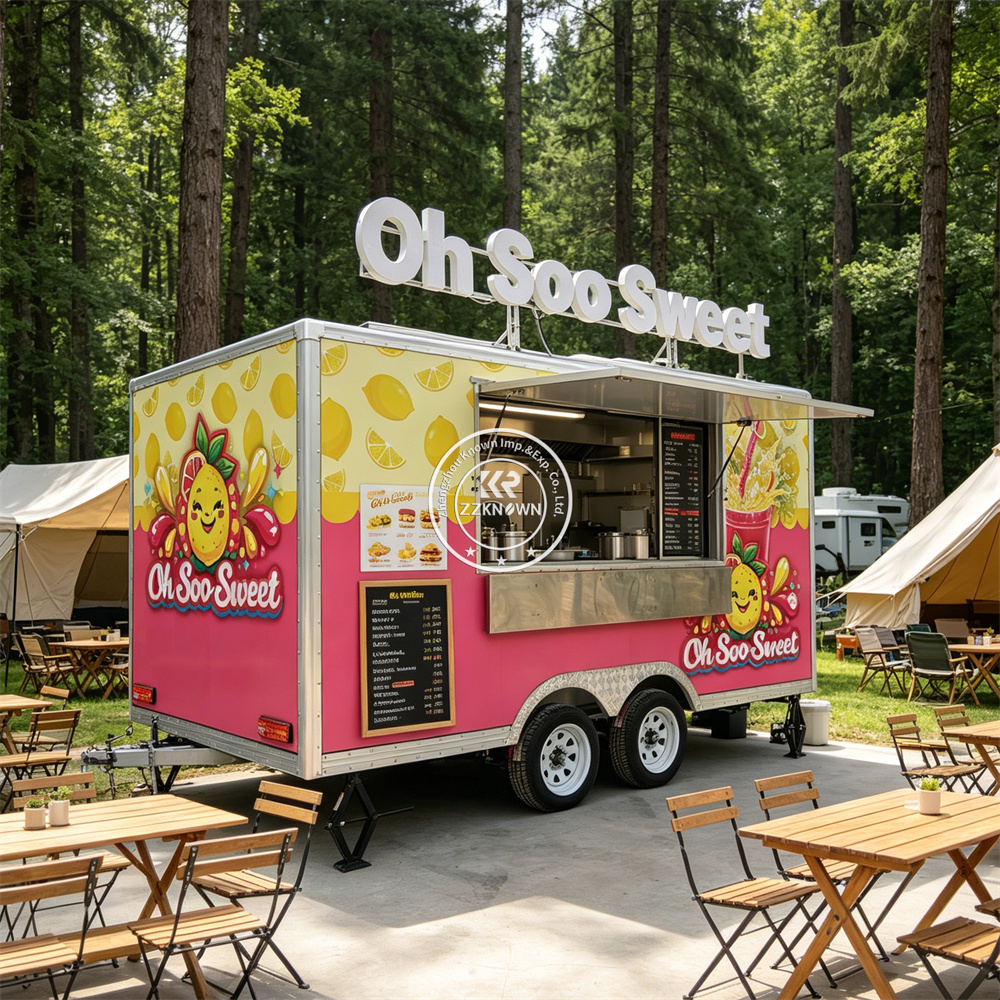 Mobile Kitchen Food Trailer Pr - Commercial Kitchen Layout ulasan dan harga
