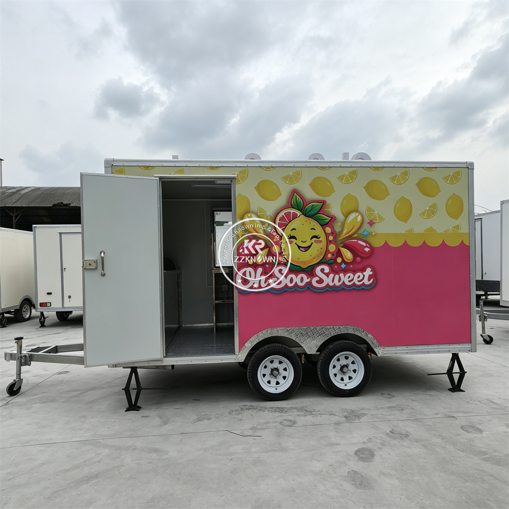 Mobile Kitchen Food Trailer Pr - Commercial Kitchen Layout ulasan dan harga