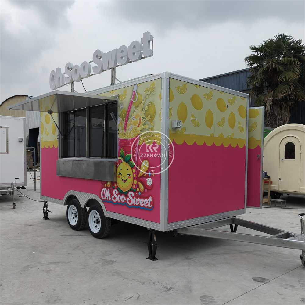 Mobile Kitchen Food Trailer Pr - Commercial Kitchen Layout ulasan dan harga