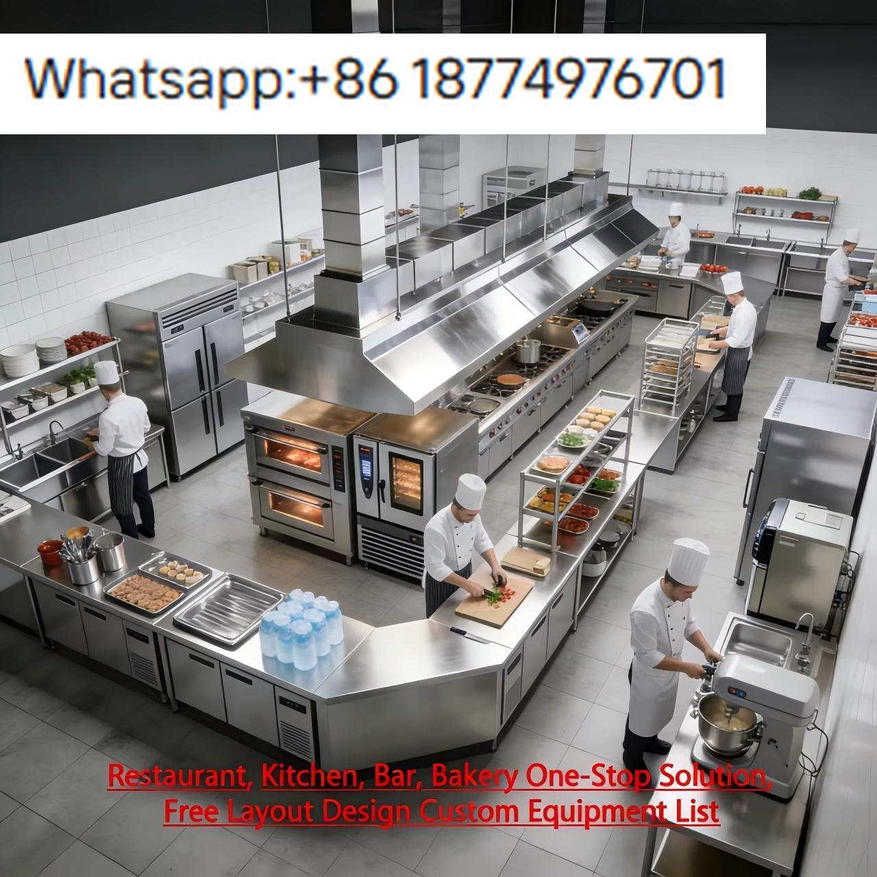 KFC Commercial Fast Food Equip - Commercial Kitchen Layout ulasan dan harga
