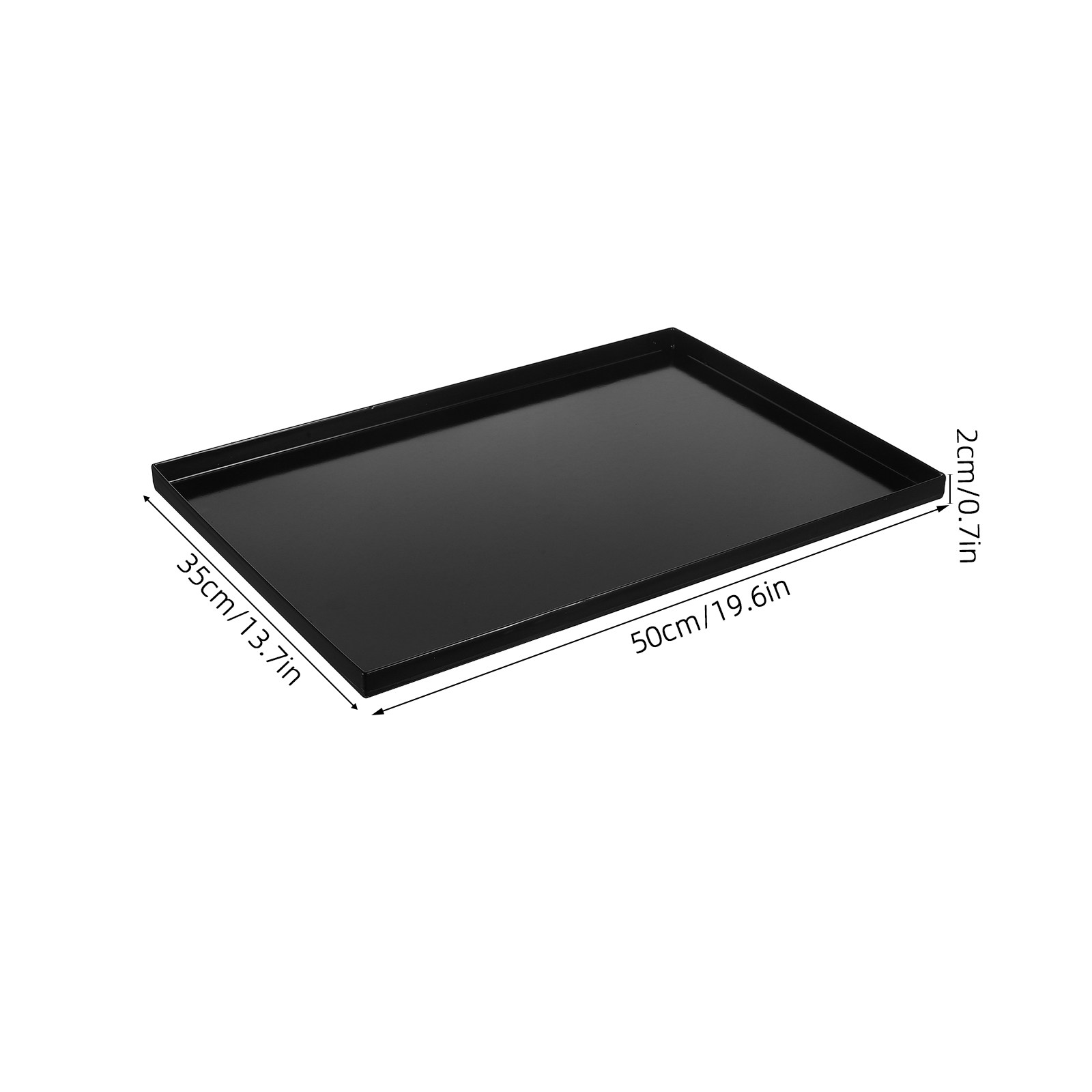 Enamel Baking Tray Large Recta - Commercial Kitchen Oven ulasan dan harga