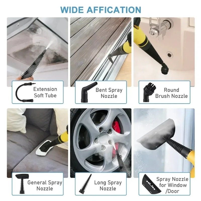 1500W High Temp Handheld Steam - Commercial Kitchen Deep Cleaning ulasan dan harga