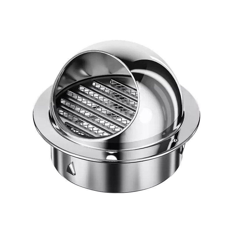 304SS Rainproof Vent Cap 45 °  - Commercial Kitchen Exhaust ulasan dan harga