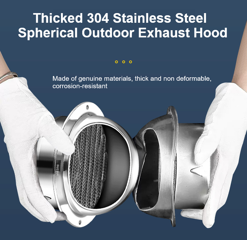 304SS Rainproof Vent Cap 45 °  - Commercial Kitchen Exhaust ulasan dan harga