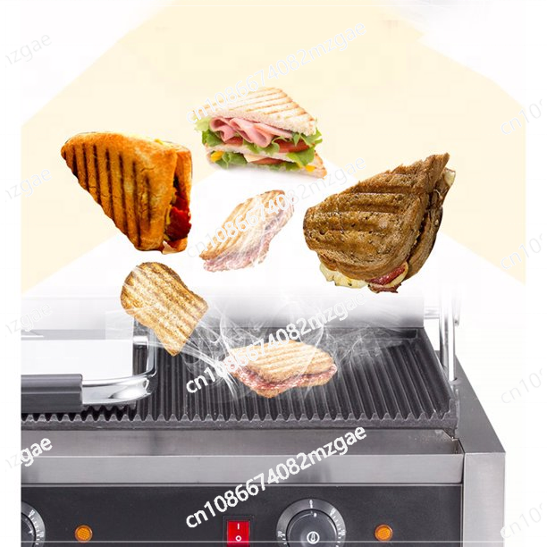 Commercial Electric Panini Gri - Commercial Kitchen Griddle ulasan dan harga