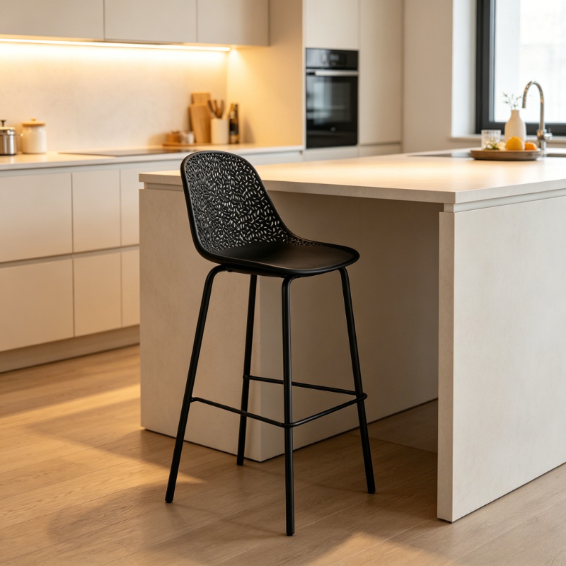 Light Luxury Bar Chair Designe - Commercial Kitchen Lighting Design ulasan dan harga