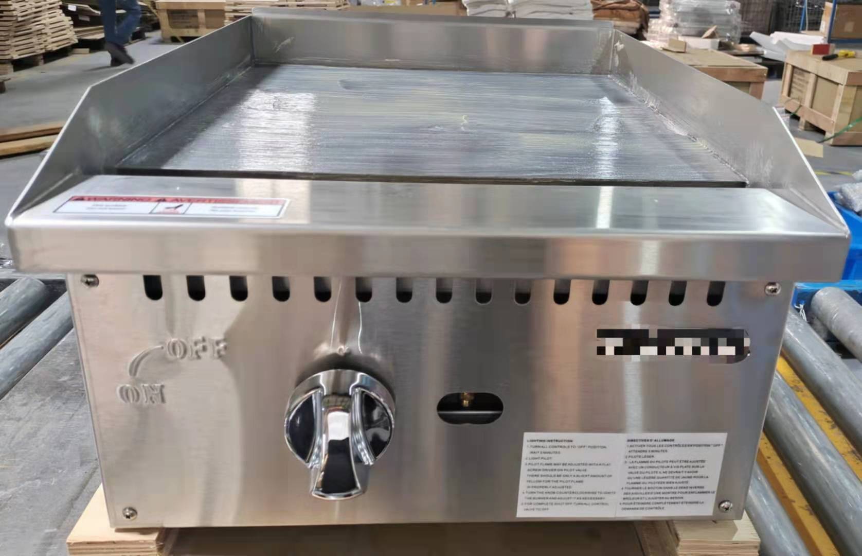 Commercial Hotel Fast Food Res - Commercial Kitchen Griddle ulasan dan harga